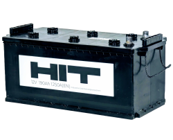 Автомобильный аккумулятор HIT 190 (4) евро R+ (190 А/ч) с бортом - фото