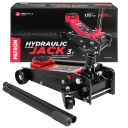 Домкрат подкатной 3т Patron P-T830025 - фото