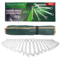 Набор ключей комбинированных 25пр. RockFORCE RF-5261P Premium (6-32мм) - фото2