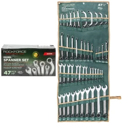 Набор ключей комбинированных 47 пр. Rockforce RF-5471P(63252) - фото