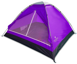 Палатка туристическая Сalviano ACAMPER DOMEPACK 4 purple - фото
