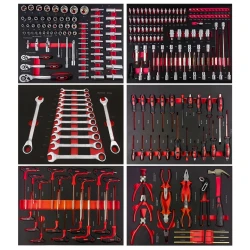 Тележка с набором инструментов Forcekraft-kraft Royal FK-55314 (250пр) - фото2