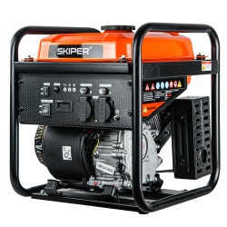 Бензогенератор инверторный Skiper HW5000i - фото