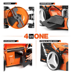 Газонокосилка бензиновая DAEWOO DLM 5500SRE - фото2