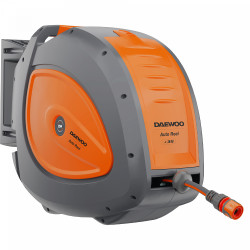 Катушка автоматическая со шлангом 35м и набором для полива Daewoo DWR 3060 (1/2", 35м) - фото