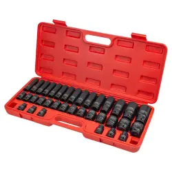 Набор головок ударных 1/2" FORCEKRAFT FK-4353-5MPB (35 предметов) - фото2