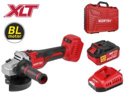 Аккумуляторная углошлифмашина Wortex CAG 1812 S (ALL1 XLT SET) - фото