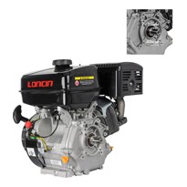 Бензиновый двигатель Loncin G390F (шлицевой) - фото2