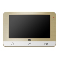Видеодомофон CTV-M1703 (gold) - фото