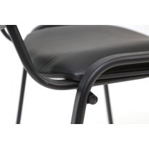 Стул ISO BLACK V-4 (черный) кож.зам - фото2