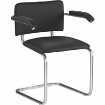 Кресло (стул) SYLWIA ARM (черный) - фото