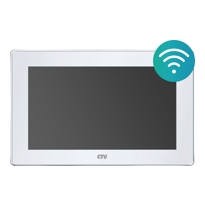 Видеодомофон CTV-M5701 Wi-Fi (Белый) - фото