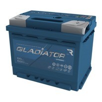 Аккумулятор автомобильный GLADIATOR Dynamic 65 A/h R+ - фото